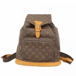 Louis Vuitton Monogram Montsouris GM Backpack M51135 Brown  Women's